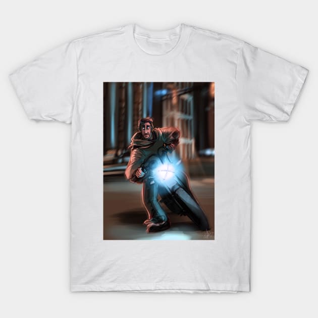 Ride Eddie! T-Shirt by CrossRoadArt